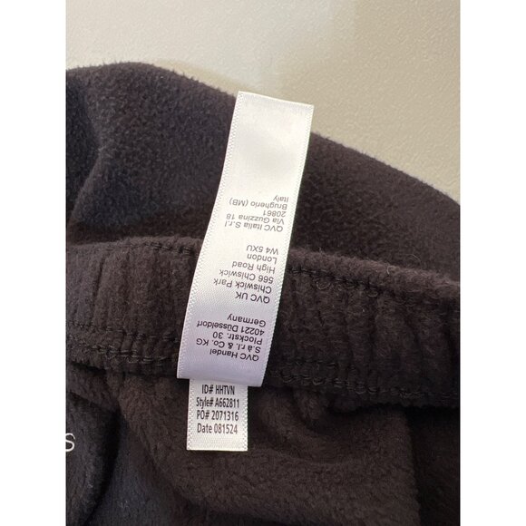 Cuddl Duds Petite PJ Set Size Medium Fleecewear Stretch Notch Collar Loungewear - Picture 10 of 11